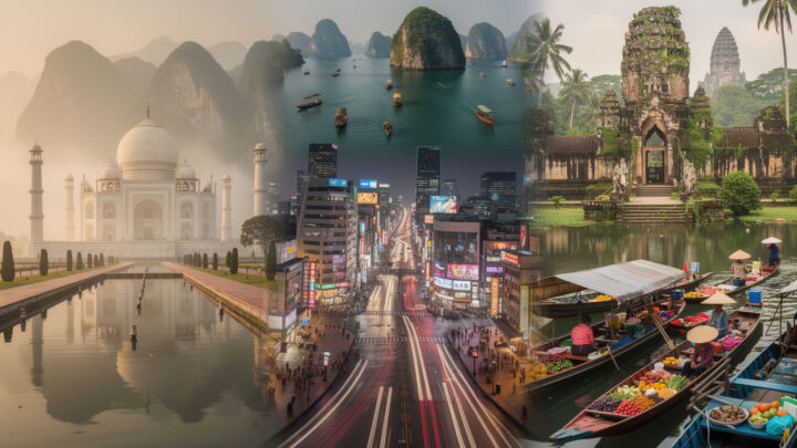 découvrez les meilleures destinations en asie à ne pas manquer pour un voyage inoubliable entre culture, aventure et paysages époustouflants.